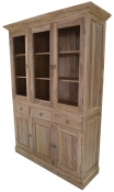 Teak modern display cabinet